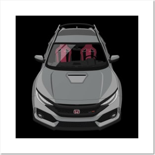 Civic Type R 10th gen 2018-2020 - Grey Posters and Art